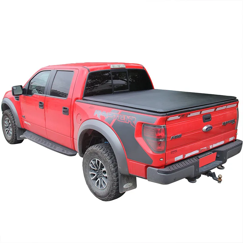 

Hot Selling Aluminium Roller Lid Shutter Pickup Truck Top Retractable Roll Up Tonneau Cover For Hilux Revo