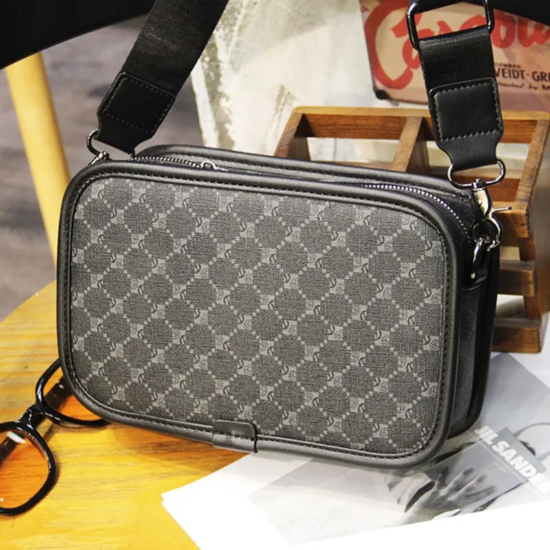 

2025 Luxury Brand Fashion Crossbody Bag for Men Bags Casual Designer Man Messenger Bag Business Male Bag Sling Pack Shoulder Bag