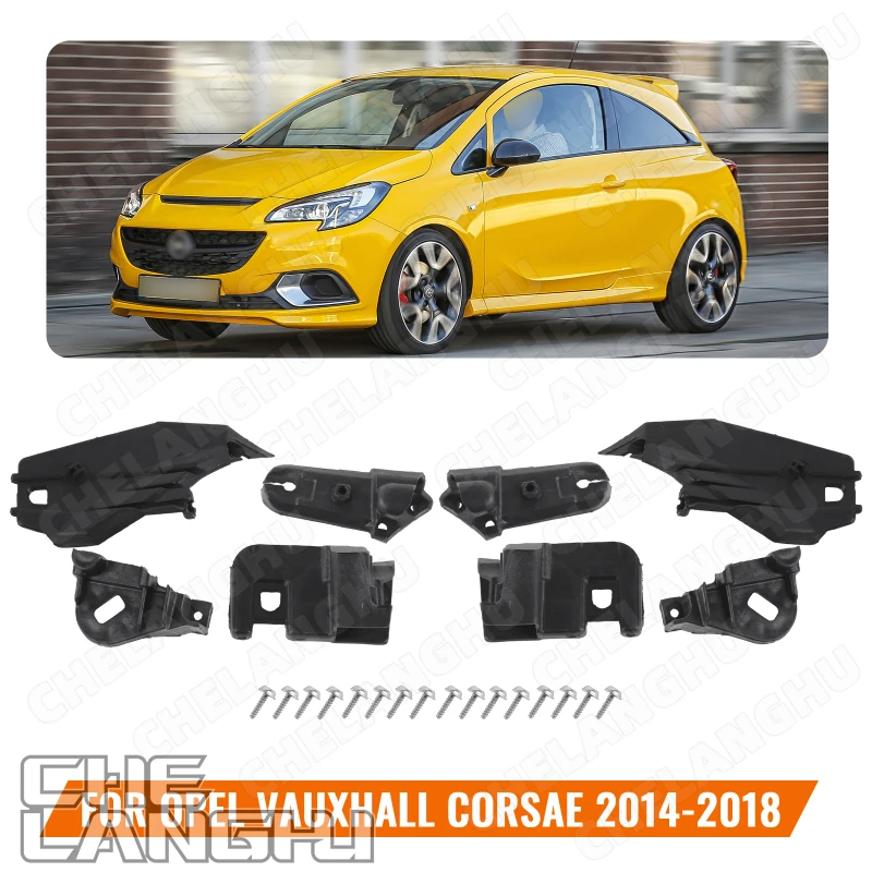 Front Headlight Repair Kit For Opel Vauxhall Corsa E X15 2014 2015 2016 2017 2018 Car Accessories Screw 13453623 13453440