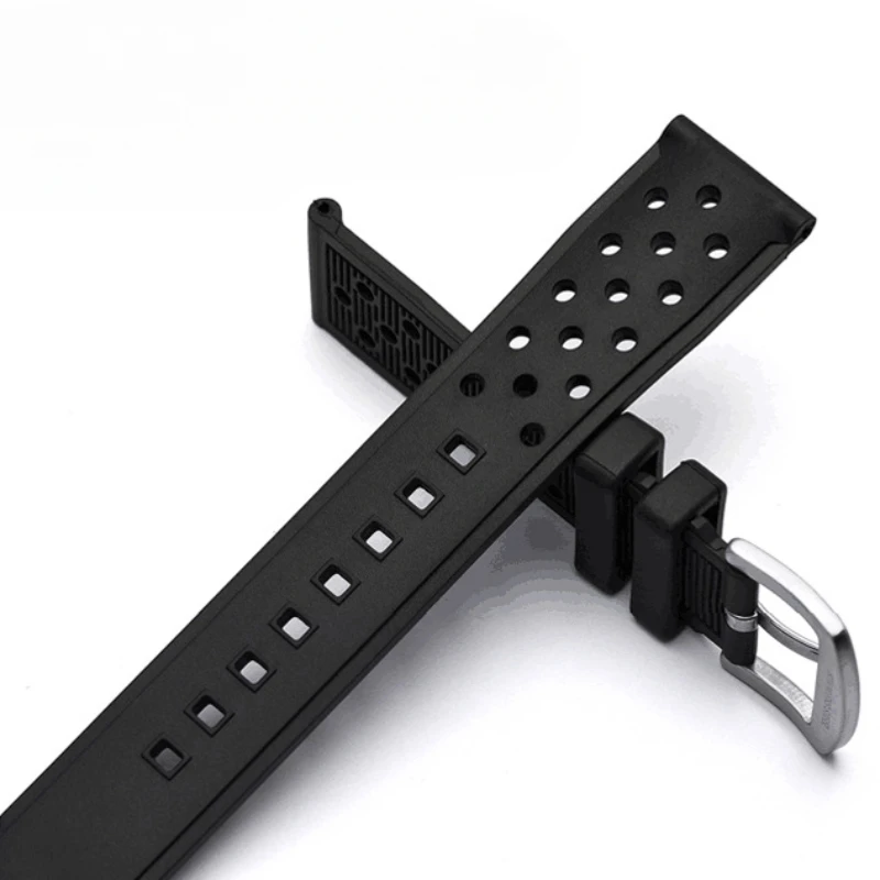 22mm Silicone Strap for Tag Heuer Racing F1 WAZ2113 Series Men Women Sport Wristband Universal Bracelet Diving Rubber Watch Band