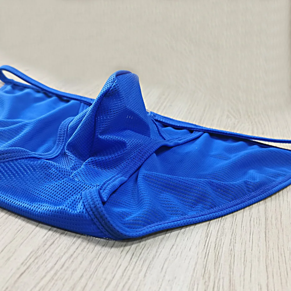 Men Sheer Mesh Underwear Quick Dry Lingeries For Man U Bulge Pouch Japanese Thongs Briefs Extreme Panties Low-rise Underpants