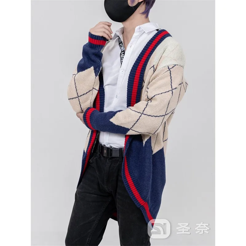 الحب والفضاء العميق Rafayel Qiyu تأثيري حلي الكبار للجنسين Qiyu سترة قميص غير المتماثلة سترة معطف دافئ #4