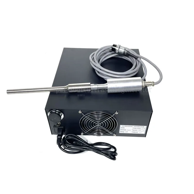 Laboratory Solvent Extraction Machine Immersible Ultrasonic Vibrator Transducer Probe And Power Supply 20Khz