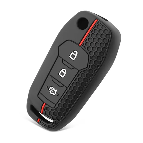 Защитный Чехол Для Ключей Для Ford Focus 4 3 MK2 MK4 Fiesta Mondeo Kuga Ecosport Ranger - Прочный Автомобильный Чехол Для Дис...