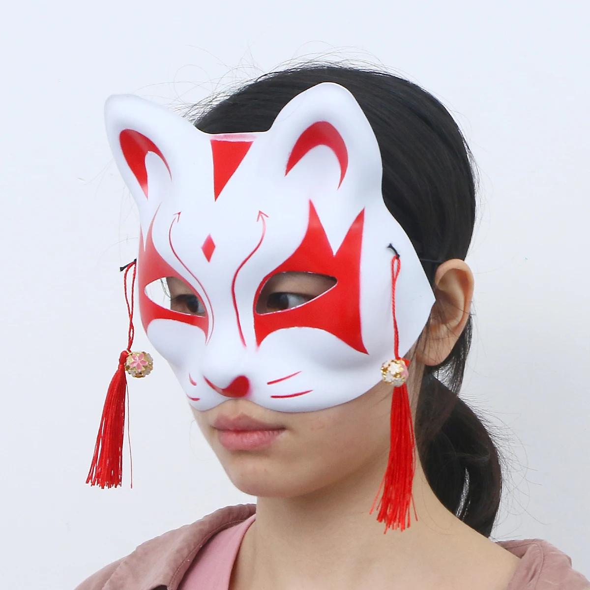 

Hefeng Cat Mask Animation Cosplay Halloween Party Props Supplies