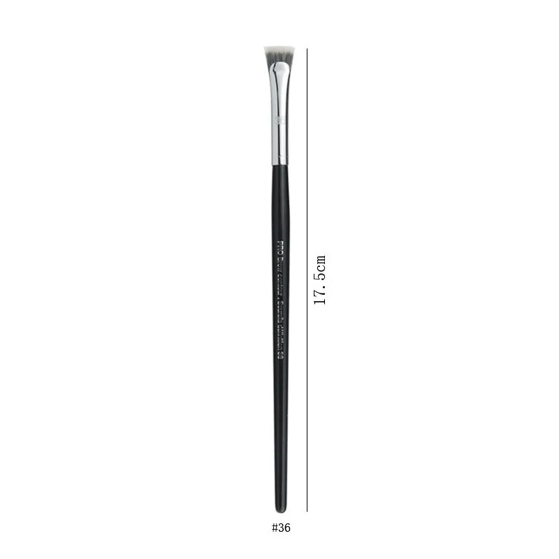 1/3pcs Makeup Brush Eyeliner Gel Liquid Bent Liner Brush Tightline Eyeliner Brush Fine Tip Synthetic Hair Eyeliner Make Up Tool