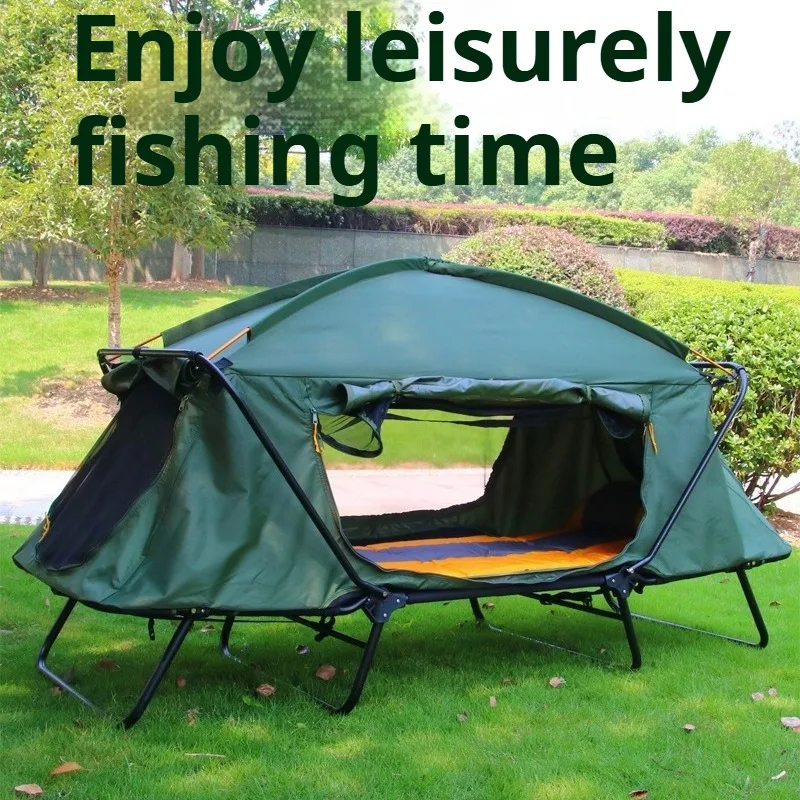 

Расслабляющие двухслойные одиночные палатки, устойчивые к дождю рыбалку, уличные палатки, простые многофункциональные принадлежности для кемпинга