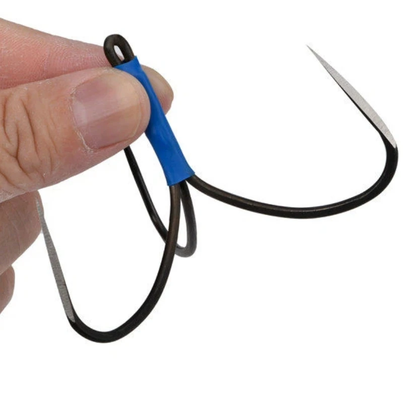

High Carbon Steel Blade Treble Hooks Armor Piercing Large Triangle Three Anchor Hooks Big Game Bighead Carp Freshwater Fish Hook