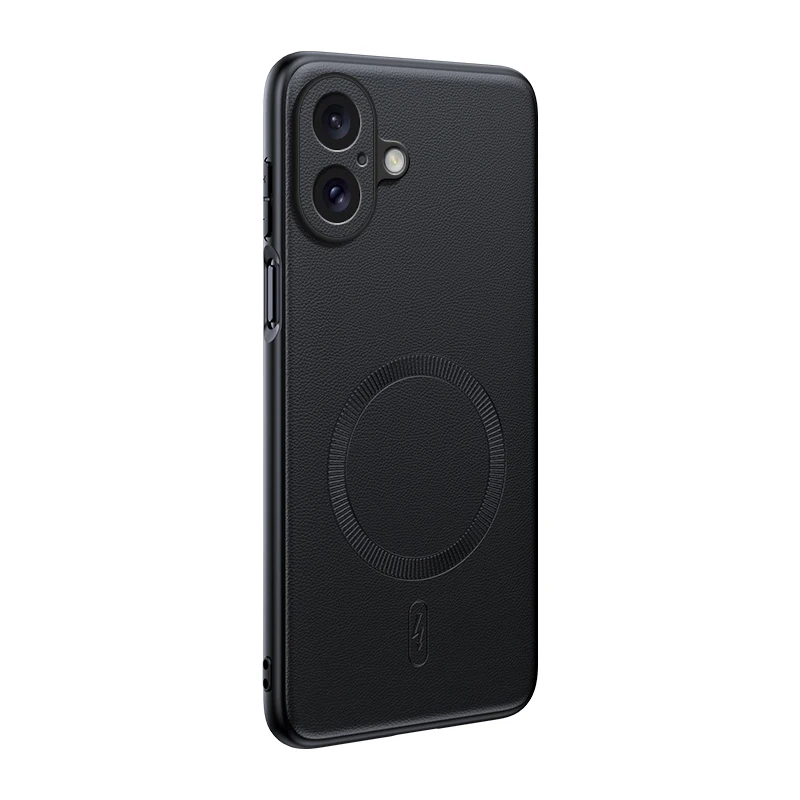Für iPhone 17 Hülle Magnetische Leder-Schutzhülle Für iPhone 17 Anti-Fingerabdruck Rutschfest PC+TPU – Detail 2