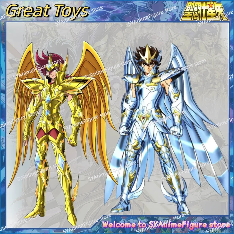 

In Stock Great Toys Saint Seiya Myth Cloth EX Pegasus Seiya V4 New Wing God Cloth Action Figures Toys Collection Gift