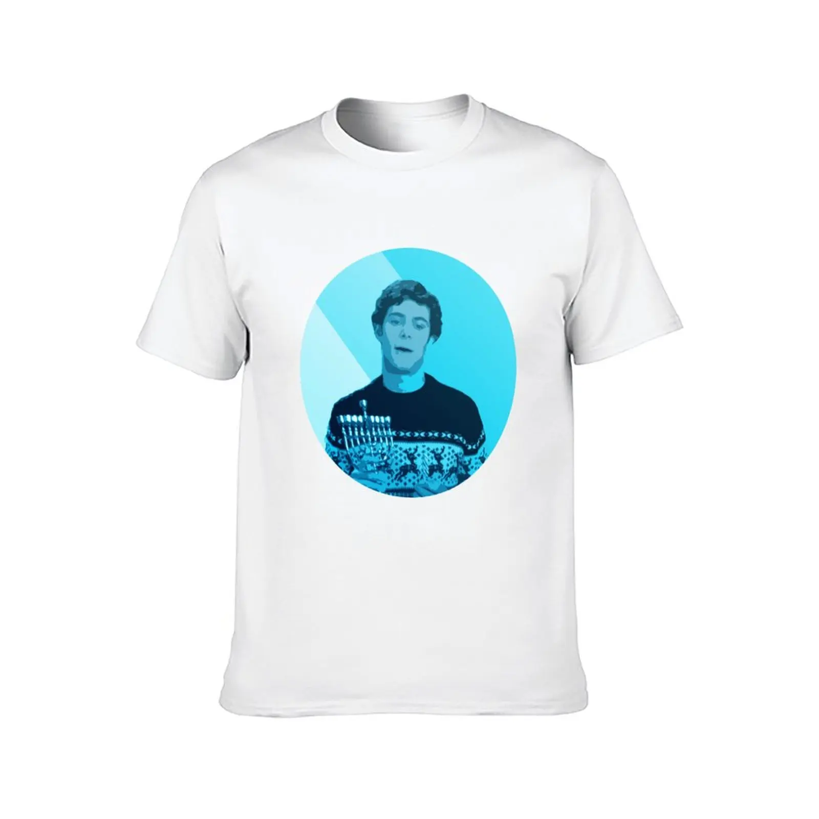 Seth Cohen Blue Chrismakkuh T-Shirt heavyweights vintage graphic tee hippie clothes for a boy cotton t shirt men