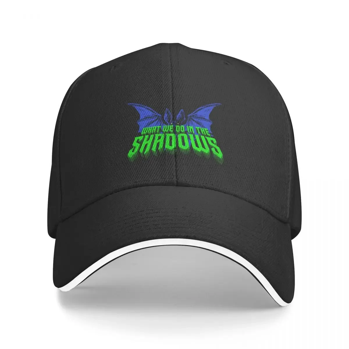 What We Do in the Shadows Bat Logo T Shirt Baseball Cap Anime Bobble Hat Men's Hats Women's