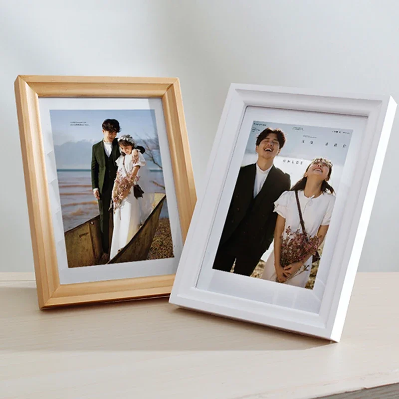 الشمال الإبداعية إطار صورة صغيرة طاولة مكتبية خشبية إطار صور التصميم الحديث كادر صور جدارية إطار الجدار الديكور