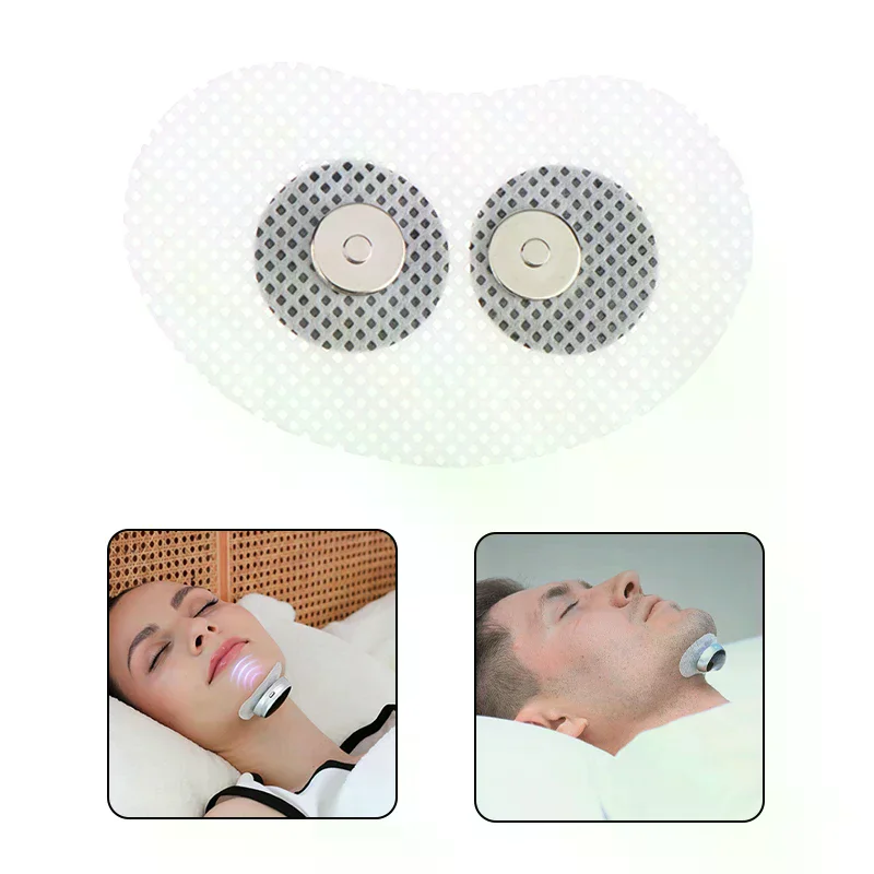 1PCS Throat Silicone Electrode Pads Smart Anti-sleeping & Stop Snoring Device Swallowing Barrier Test Patch Nerve Stimulator
