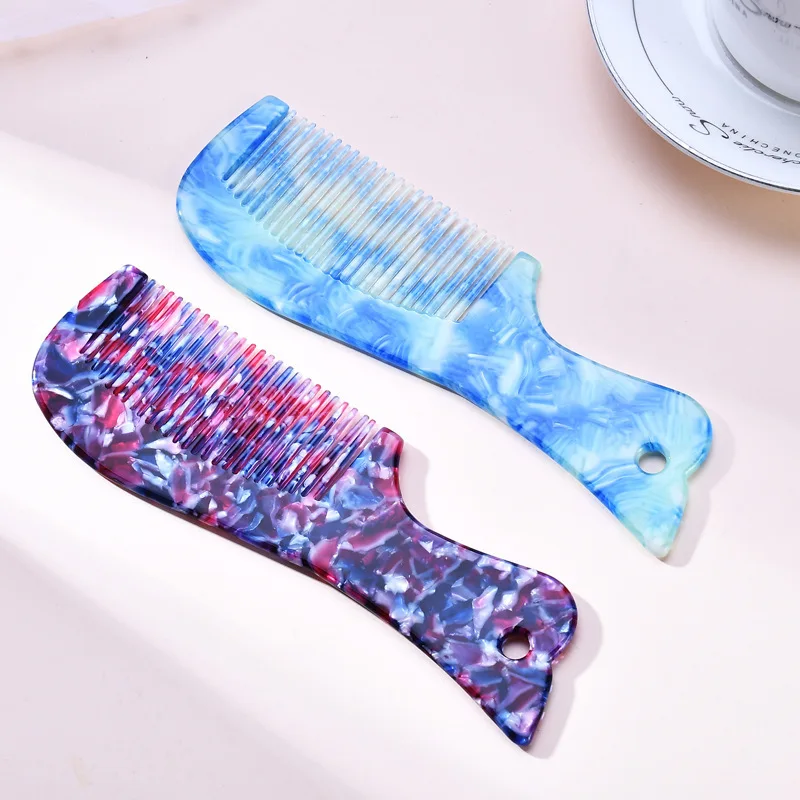 

Hair comb carved acetic acid tortoiseshell high-quality hair comb plane hair comb tortoiseshell comb