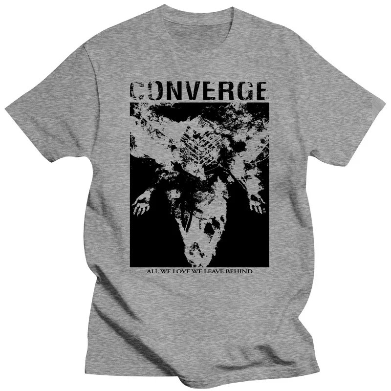 Band CONVERGE PREDATORY GLOW T Shirt men clothing graphic t shirts oversized t shirt hunter x hunter harajuku