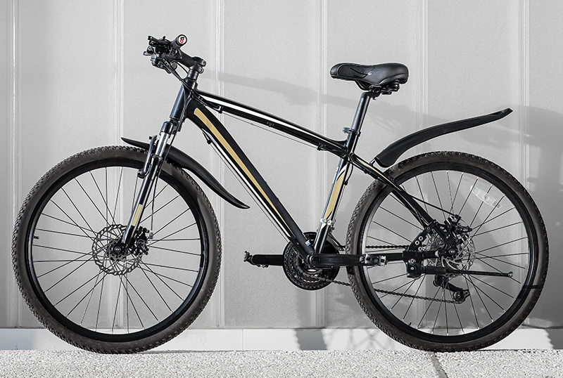 WEST BIKING 2 Stück Fahrrad-Schutzbleche, staubdichter Spritzschutz für Fahrräder, universeller Fahrrad-Schmutzschutz, spritzwassergeschützt für Mountainbikes – Detail 13