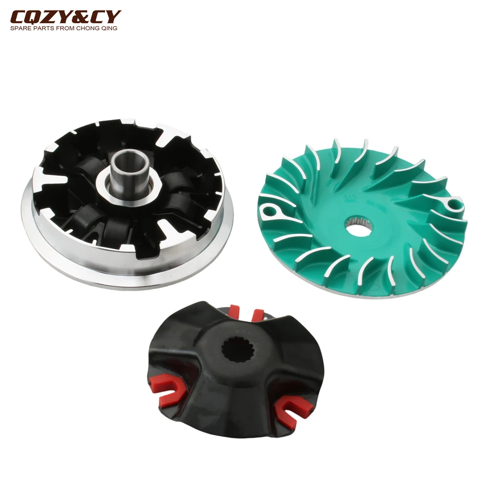 Scooter Yw125 Zuma125 Bws125 Racing Variator Kit 11.7g Roller Set For Yamaha Cygnus X Bws Zuma Yw ZY125T XC125 FlameX 125cc 4T