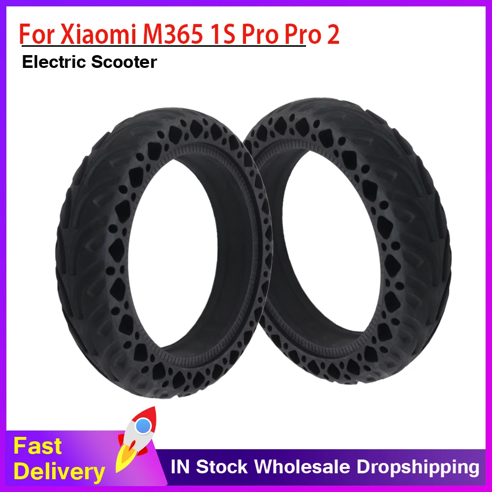 New Durable Updated Scooter Tyre Anti-Explosion Tire for Xiaomi M365 1S Pro Pro2 Electric Scooter Shock Absorber Damping Tyre