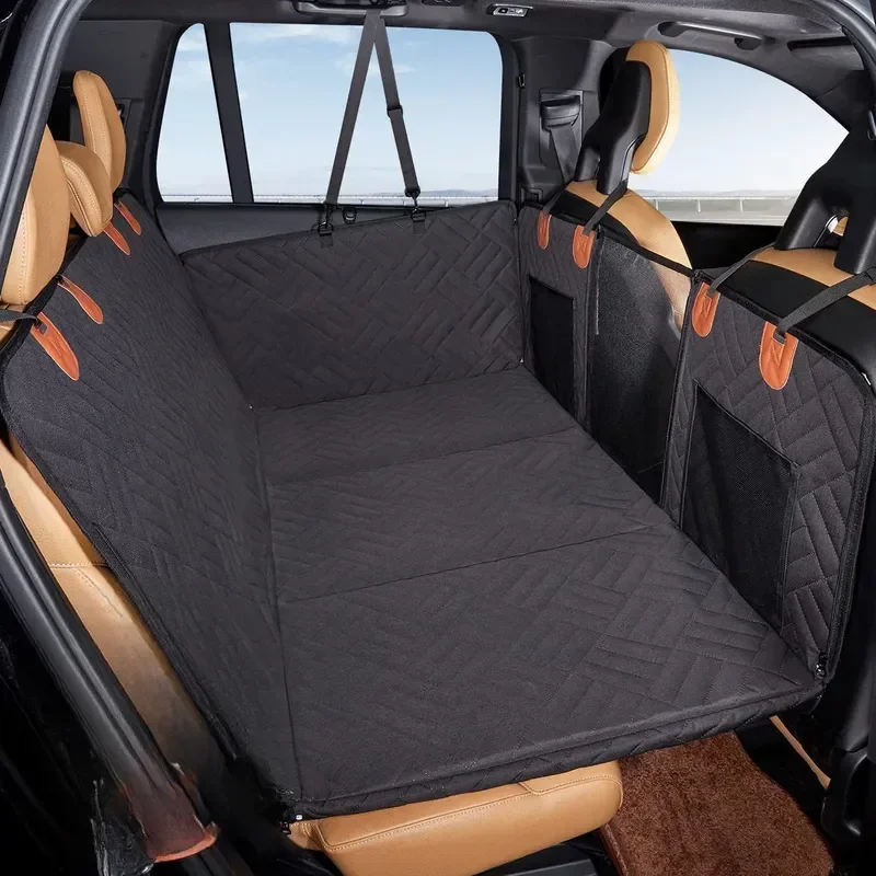 Universal Dog Car Seat Cover Waterproof Pet Hammock Scratch Resistant Non Slip Durable Soft Back Seat Protector for Pets Travel