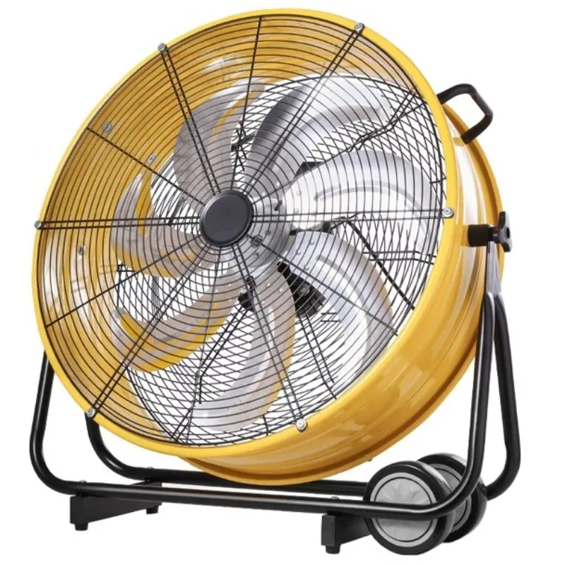 20 Inch 3 Speed Industrial Drum Fan High Power Blowing Exhaust Ventilator for Workshop