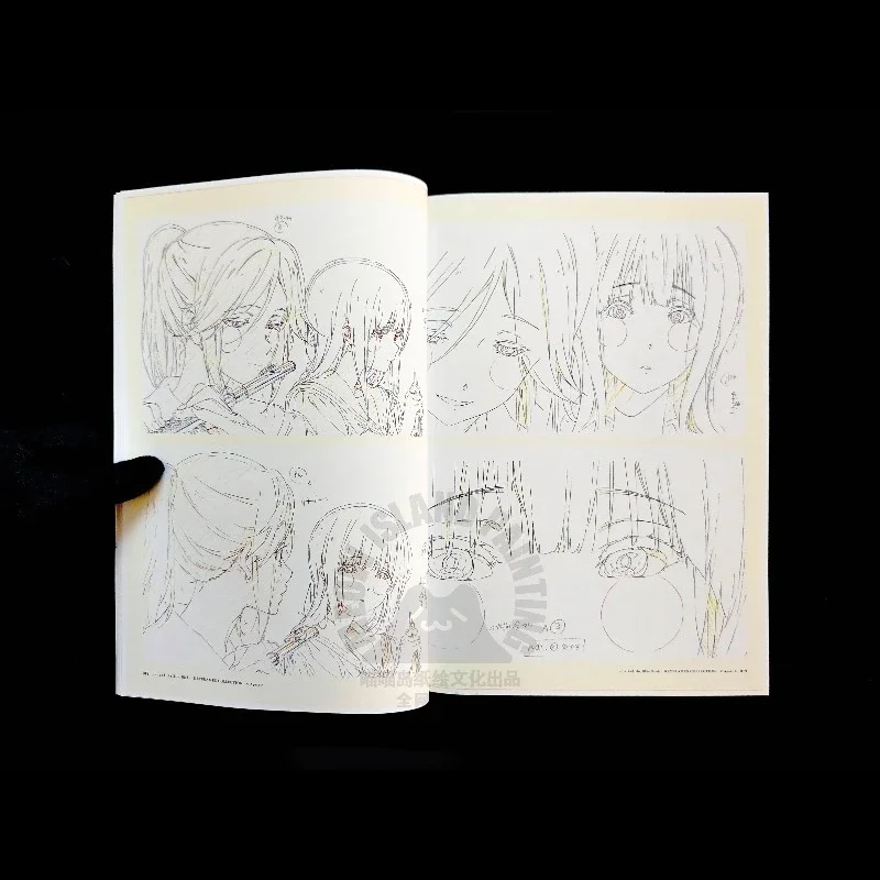 Liz and The Blue Bird Sound! Euphonium Prequel Art Book Line Art Collection Kyoto Animation KyoAni Anime Manga Full-Color