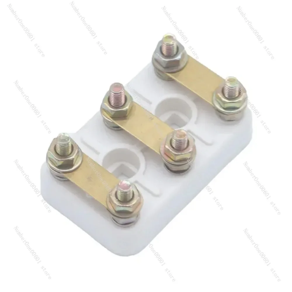 2 pcs Wiring Board Rac Three-phase Motor Terminal Block