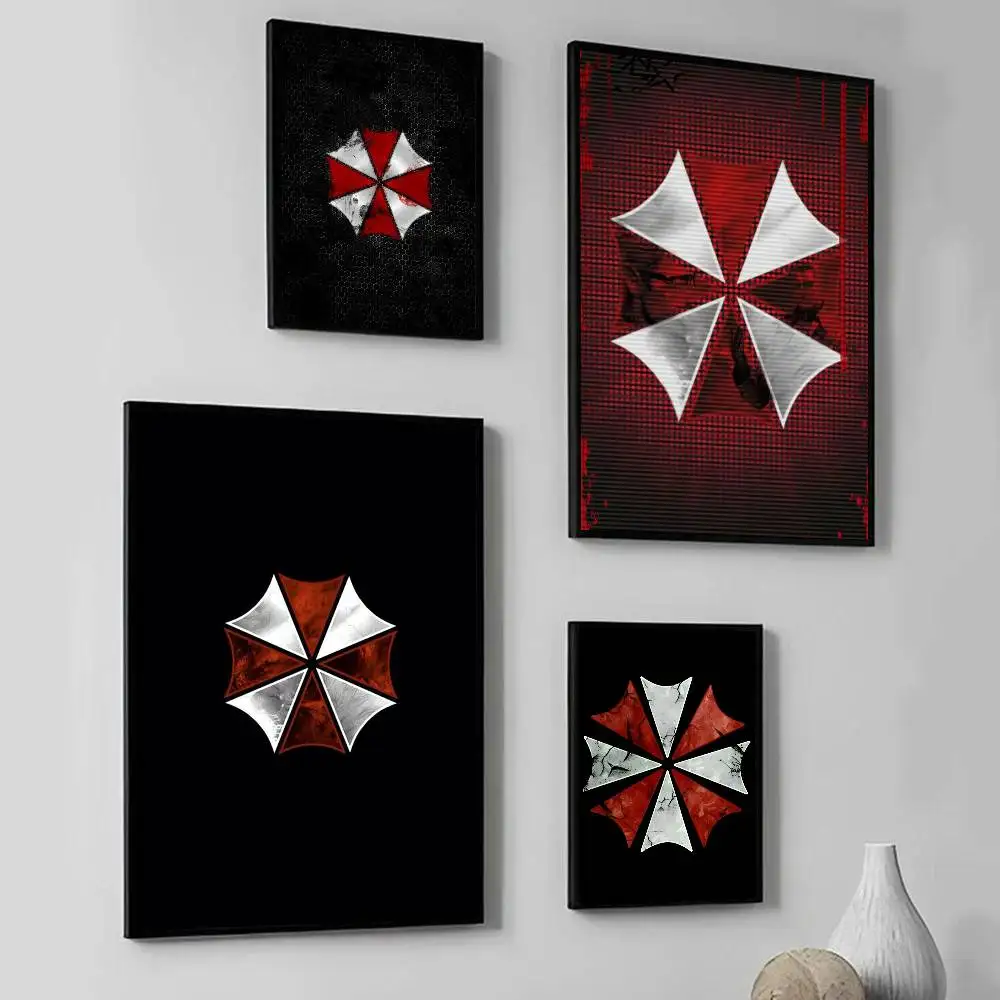 1pc Game R-RESIDENT EVIL Poster Sticker Print Waterproof Wall Art For Living Room Bedroom Home Decor