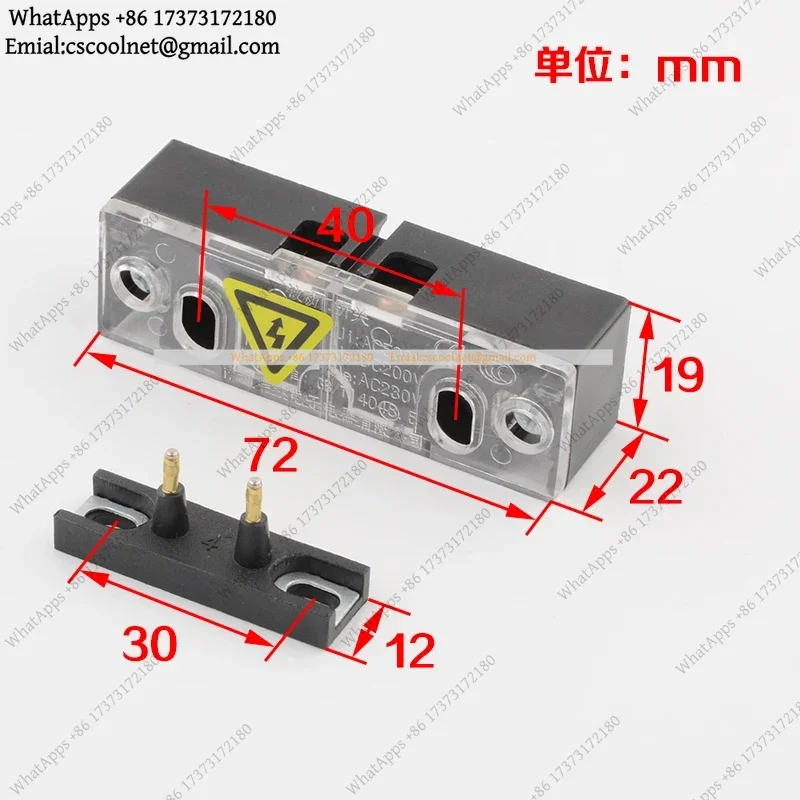 k3 5Pcs Elevator Auxiliary Door Lock AZ-06 Switch Lift Landing Door Contact Universal Replacement Parts