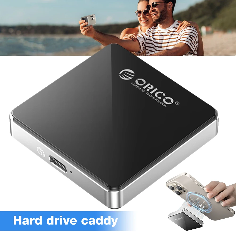 

Magnetic 2230 M.2 NVMe SSD Enclosure 2TB Magnetic M.2 SSD Case External SSD Case SSD Hard Disk Box for iPhone 15 Pro Max ProRes