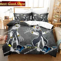 Fashion 3D Anime Murder Drones Bedding Set Printed Bed Set With Pillowcase Bed Duvet Cover Single Double Queen Super King Size