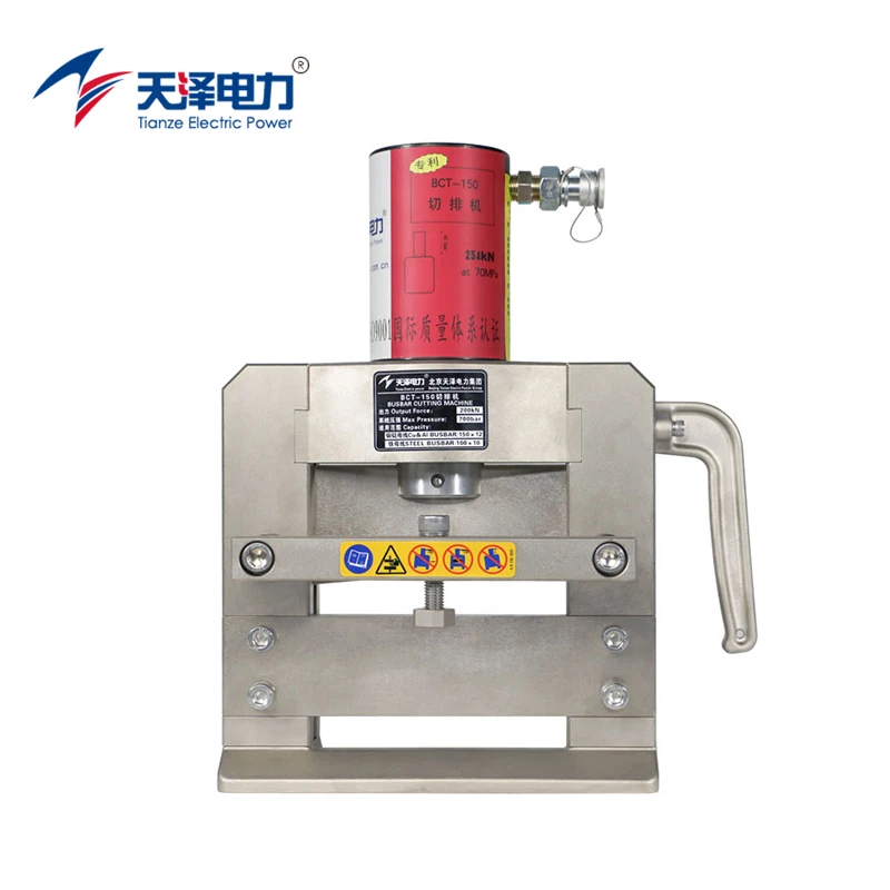 BCT-150V Hydraulic Cutting Tool Busbar Cut Angle Steel Cutters