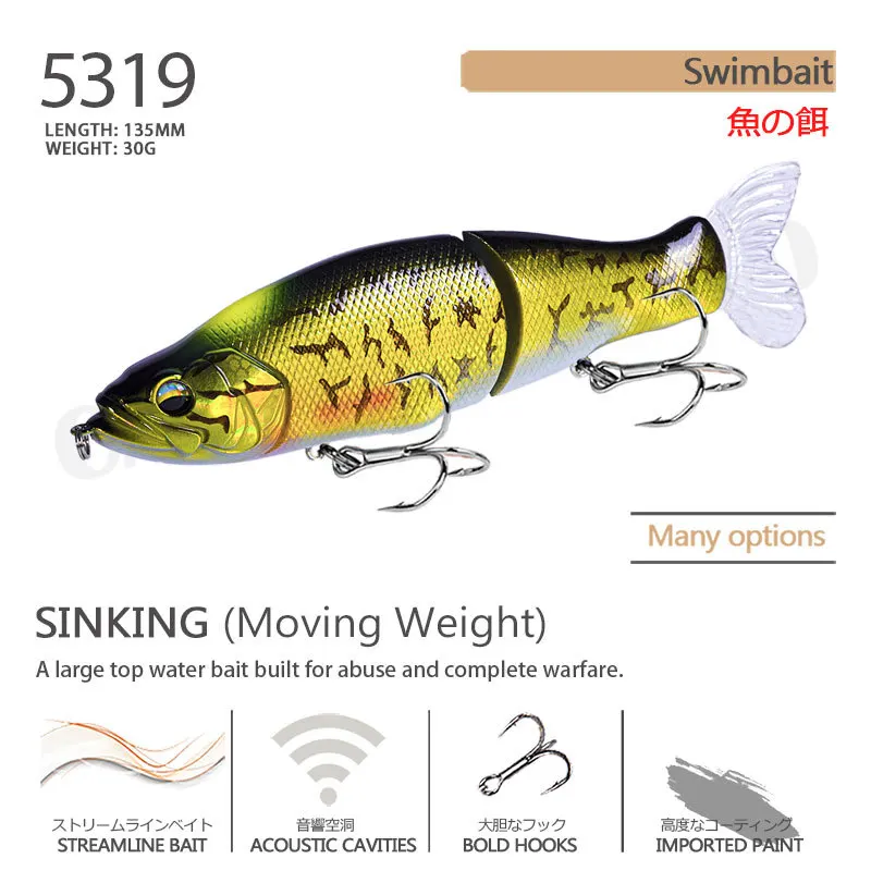 2022 SwimBait Fishing Lure Slow Sinking 135mm Vibration Soft Tail Pike And Bass Pesca Accesorios Mar Isca Artificial Equipment