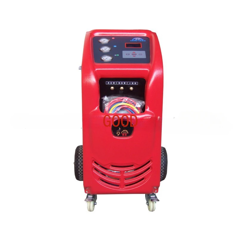 Automobile air conditioner refrigerant automatic recovery and filling machine, refrigerant recovery and filling equipment