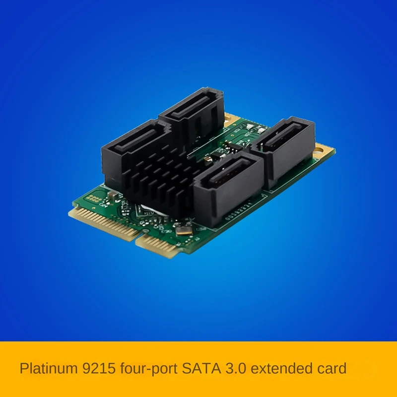 

Pcie To 4 Ports SATA3.0 6Gbps Hard Disk Adapter Card Mini PCI Express To SATA 3.1 Controller Expansion Card