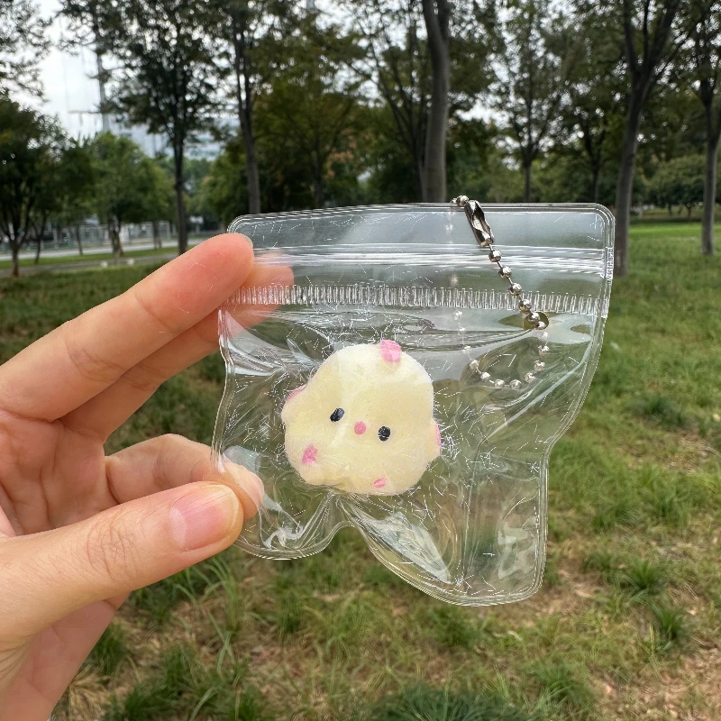 Juguete blando para apretar de pollito, juguete Mochi súper suave para aliviar el estrés, juguete de descompresión de rebote lento de dibujos animados para regalo de amigos