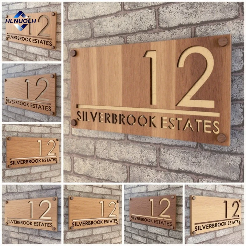 

Custom Personalized Wooden House Number Sign for Wall Decor Stylish, Durable, Retro, Perfect for Indoor/Outdoor Address Display