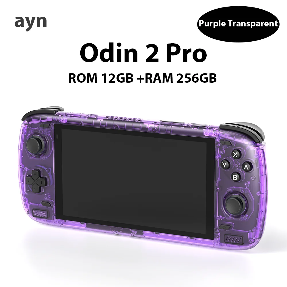 2025 HOT Ayn Odin 2 Pro Upgraded version 6" IPS Screen Handheld Game Player Android13 16G 512G Wifi Bluetooth Portable Console
