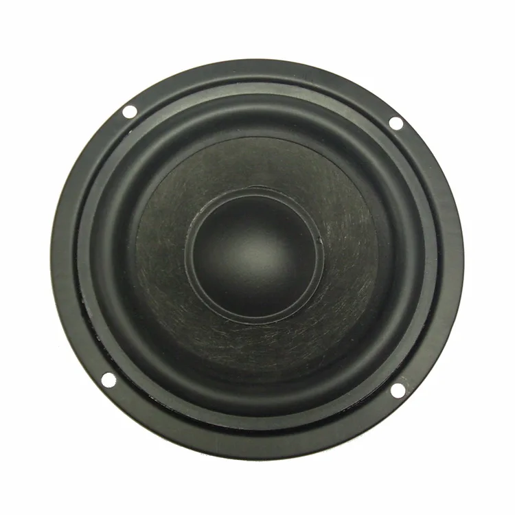 30W 4Ohm/8Ohm optional 4.5 Inch 115mm 25-core wool basin with rubber rim Full Range Speaker Midrange Speakers(1pcs speaker)