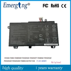 11.4V 48Wh Original Laptop Battery B31N1726 For ASUS FX504 FX86 FX80GM FX505GE FX505DT FX80GE PX505GE PX505GD FX505GM FX80G