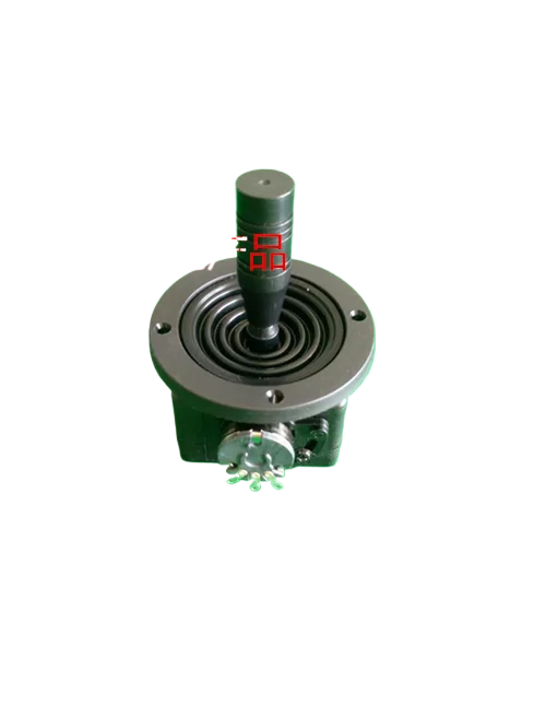 Single axis linear swing potentiometer type joystick control rod