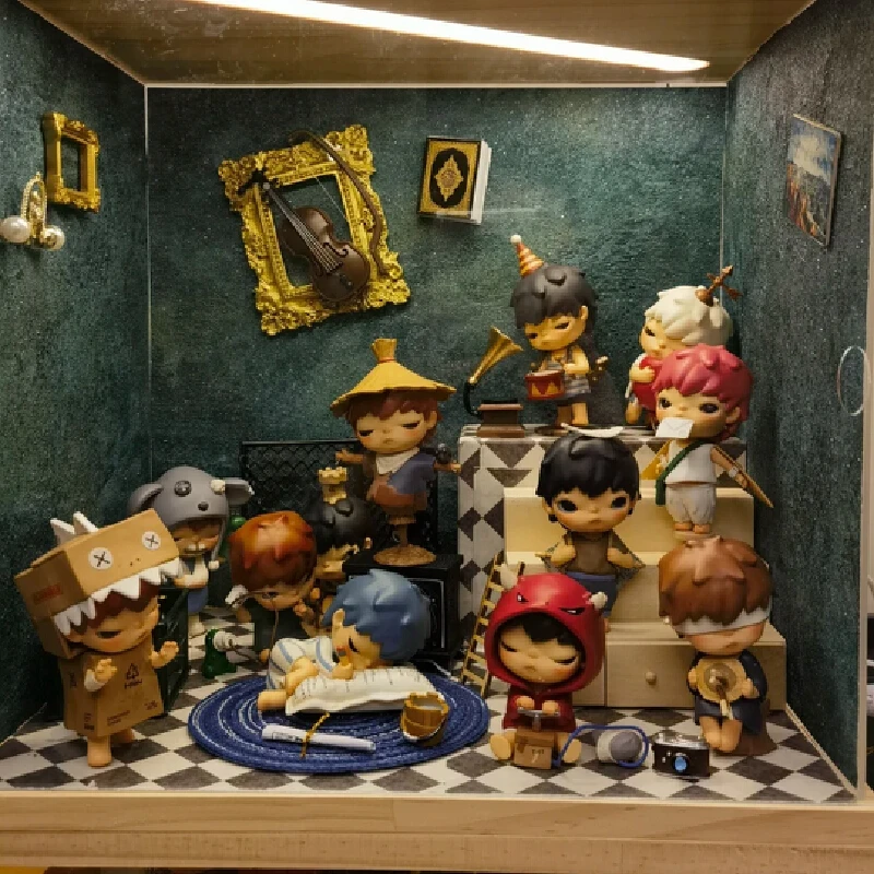 ของแท้ POPMART ฮิโรโนะ ไมม์ ซีรีส์ โอโนะ วี4 กล่องสุ่ม ของเล่นสุดฮิต ฟิกเกอร์ ของตกแต่งรถยนต์ กล่องปริศนา ของขวัญพิเศษสำหรับสาวๆ ในวันหยุด