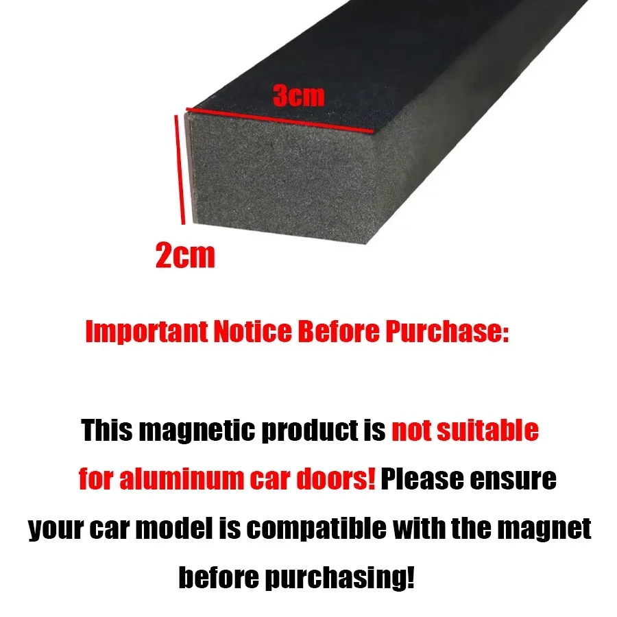 Car Door Anti-collision Strip Magnetic Protection, Car Door Parking, Scratch Prevention, Door Opening Collision Prevention image 3