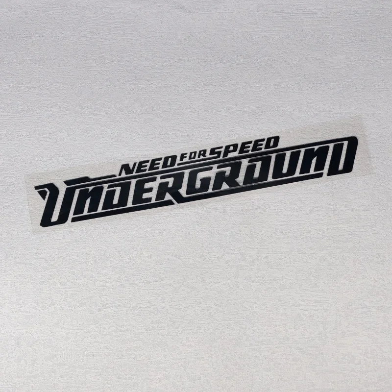 NFS Need For Speed Underground Reflective PVC Car Sticker, Vinyl Decal for Windshield Bumper Motorcycle Auto Tuning Styling