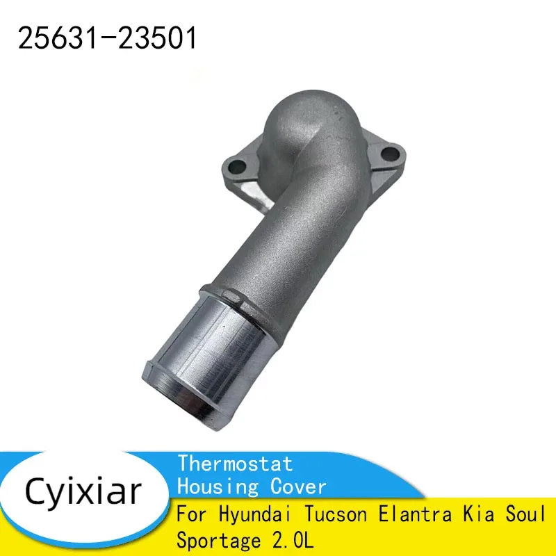 

25631-23501 Алюминиевый корпус термостата для Hyundai Tucson Elantra Kia Soul Sportage 2.0L 2563123501