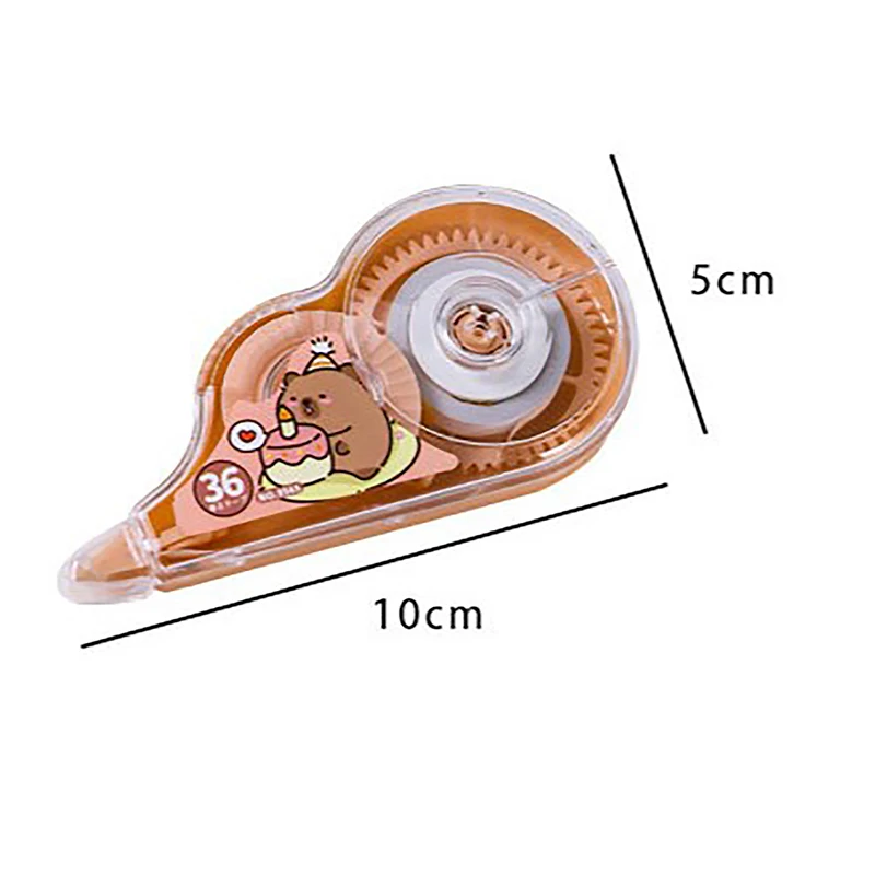 Cute Capybara Cartoon White Out Corrector Correction Tape Decoration Stickers Stationery Gift Student Stationery Office Supplies