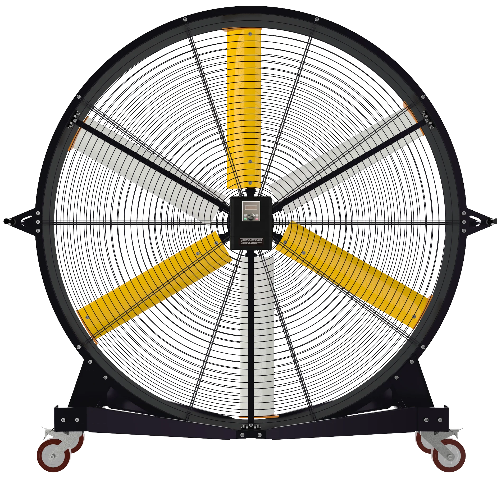 

2000mm 7FT Industrial Fan Big Wind Stand Portable Fan Air Walker for Warehouse DC Brushless Motor Ceiling Fan Free Spare Parts