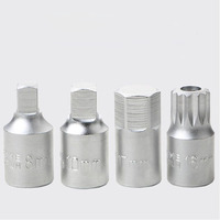 M16 H17 S8 S10 Oil Sump Drain Plug Socket Wrench 3/8'' Drive Auto Repairing Transmission Gearbox Screw Wrench Car Repair Tool