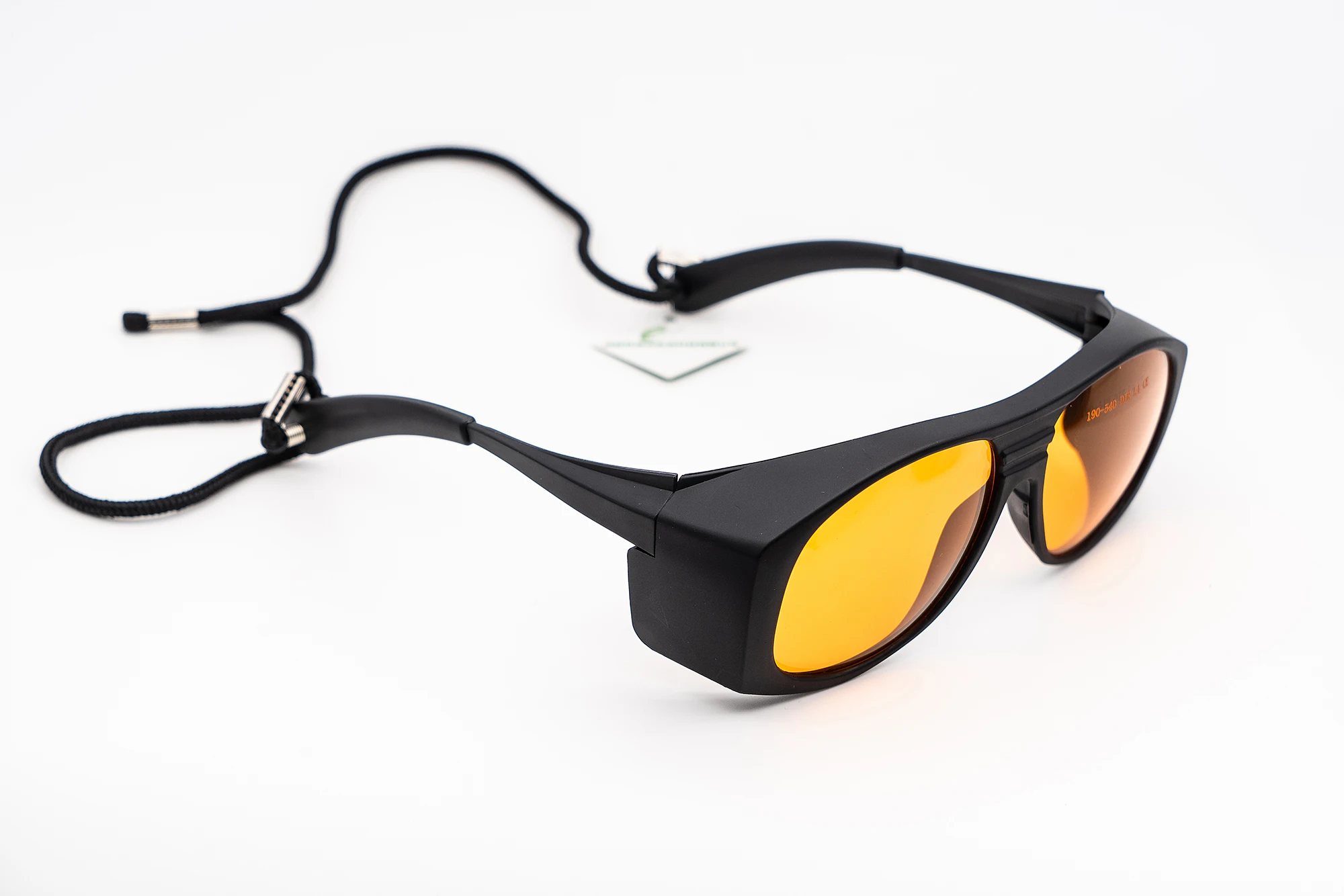 Laser Safety Goggles for Argon Laser, UV Laser, He-Ce Laser and Nd:YAG 532nm Lasers O.D 4~7 CE Wide Frame