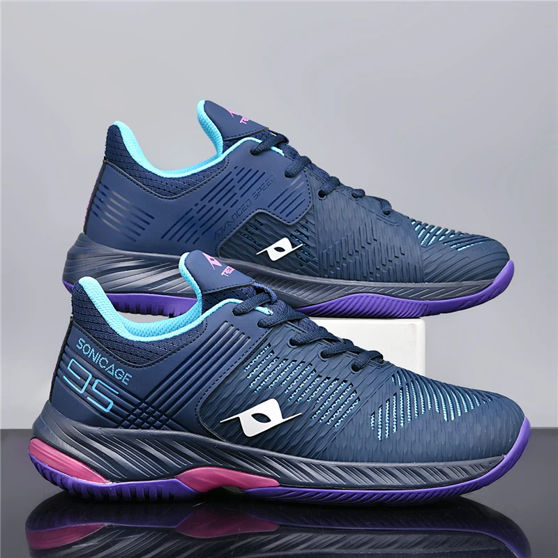 Nowe profesjonalne buty do tenisa stołowego 2025 Oddychające buty do badmintona Buty tenisowe z szybkim sznurowaniem Wygodne buty treningowe